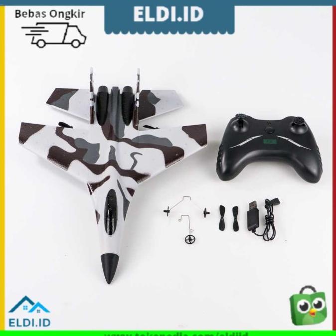 Pesawat Rc Remote Control Gabus Foam Stunt Flying Aircraft Plane Toy