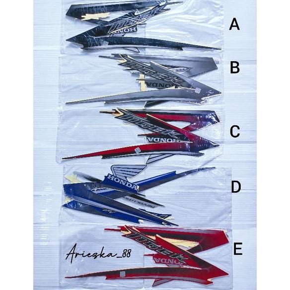 Termurah Striping Tiger 2009 Tiger 2010 Cw | Sticker Tiger Revo | Lis Bodi Tirev Aksesoris Motor