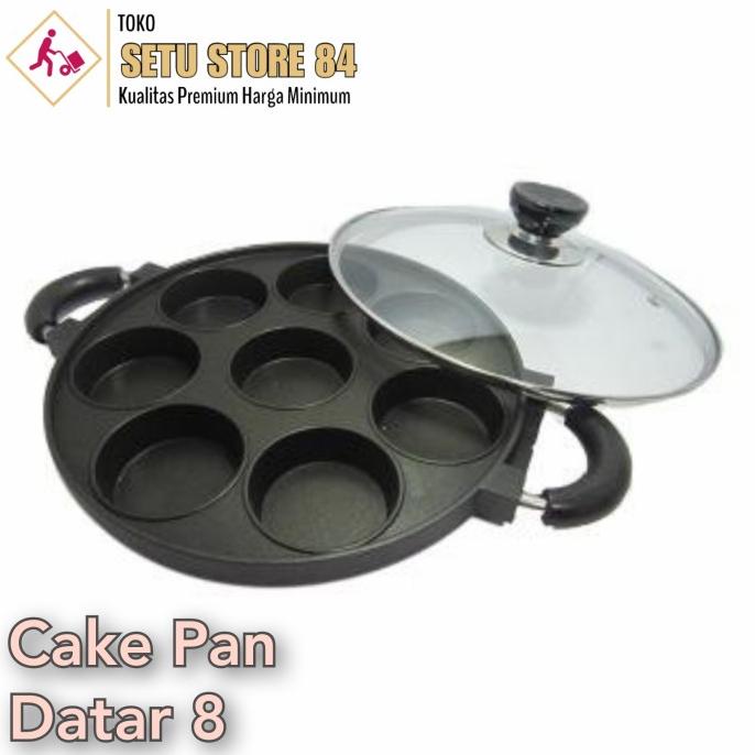 Terbaru Cetakan Kue Lubang 8 Datar Hc Happy Suggo Loyang Martabak Mini