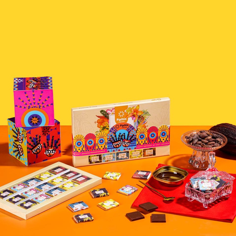 

ZXSF6663 Stok terbaru Pipiltin Cocoa Chocolate - Chocolate Gift Box Diversity 15 x 5gr