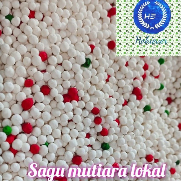 

Serba murah sagu mutiara LOKAL MERAH PUTIH 1KG 99