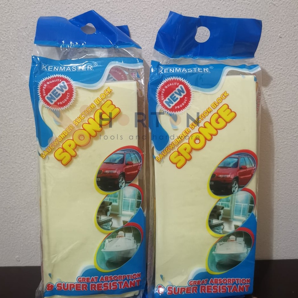 [PROMONH2H] Kenmaster Busa Sponge CL 100 A PVA - Kuning BW9