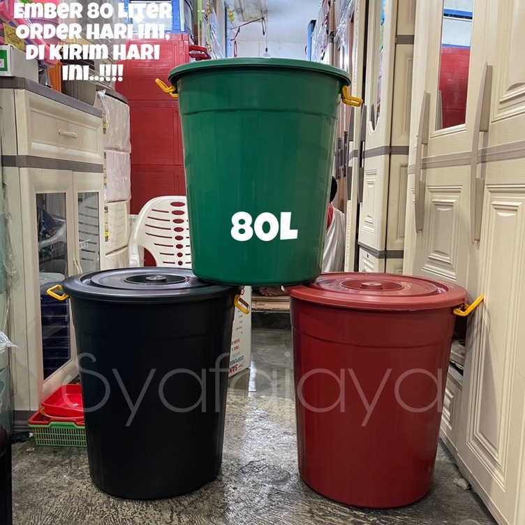 ￣ GM Ember Air Plastik 80 liter / Ember Plastik Besar / Ember Plastik Murah ✬