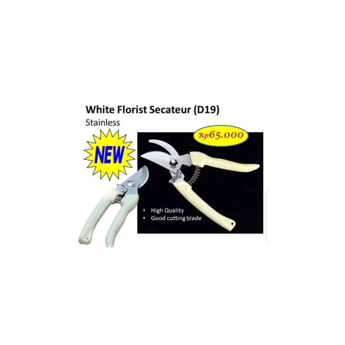 

Bestseller White Florist Secateur Gunting Bunga Tang Bunga Tang Florist