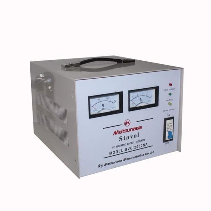 STABILIZER / STAVOL 2000 WATT MATSUNAGA SVC-2000 VA