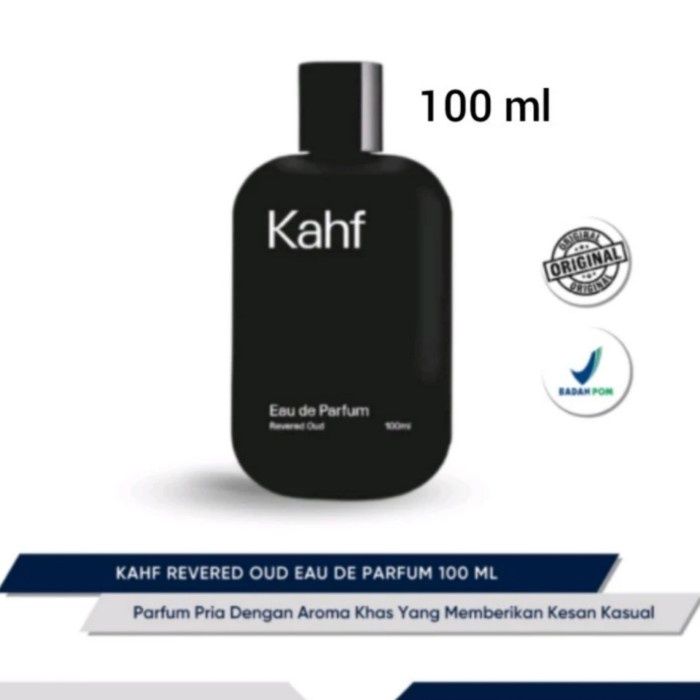 Kahf Eau De Parfum Revered Oud 100 Ml Besar
