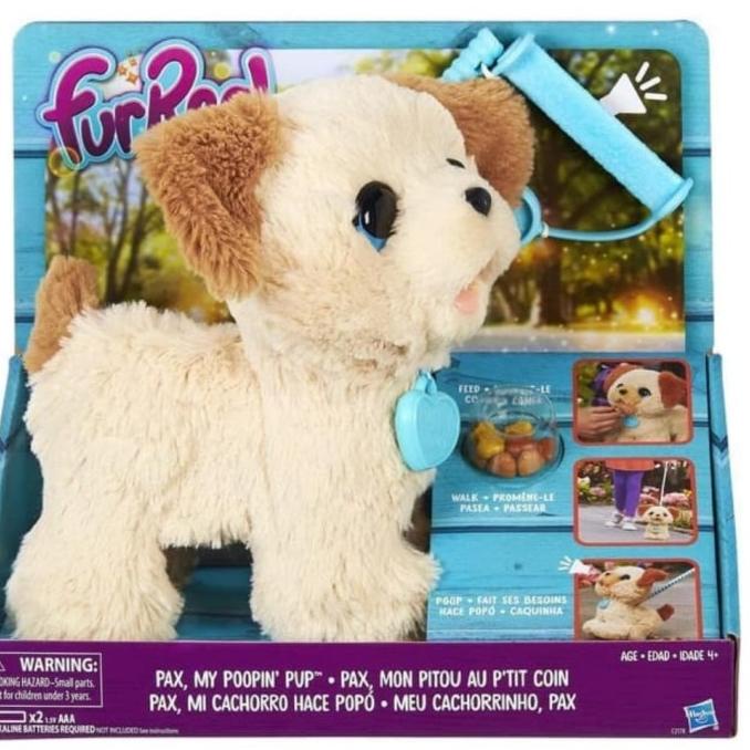 furreal friends/ furreal pax my poopin pup/anjing mainan/fur real dog