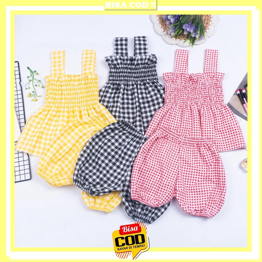 Setelan Anak Perempuan Import One Set Anak Perempuan Cewek Kekinian Stelan Baju Bayi Cewe Dress Lucu