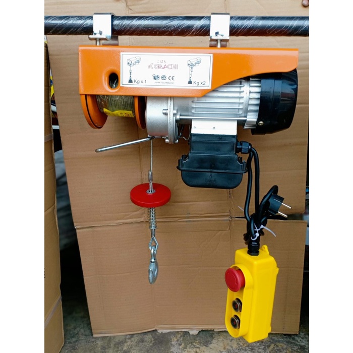 Terlaris Electric Hoist Mini Hoist Katrol Listrik Katrol Kobachi 125 / 250 Kg