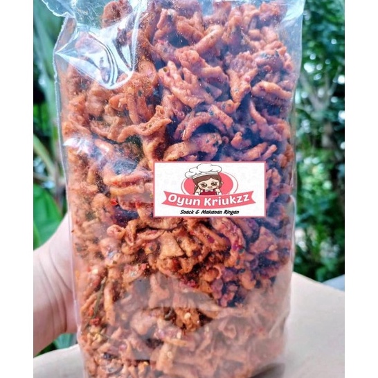 

[ PROMO ] USUS AYAM CRISPY PEDAS JERUK 500 GRAM / USUS AYAM CRISPY ORIGINAL 500 GRAM