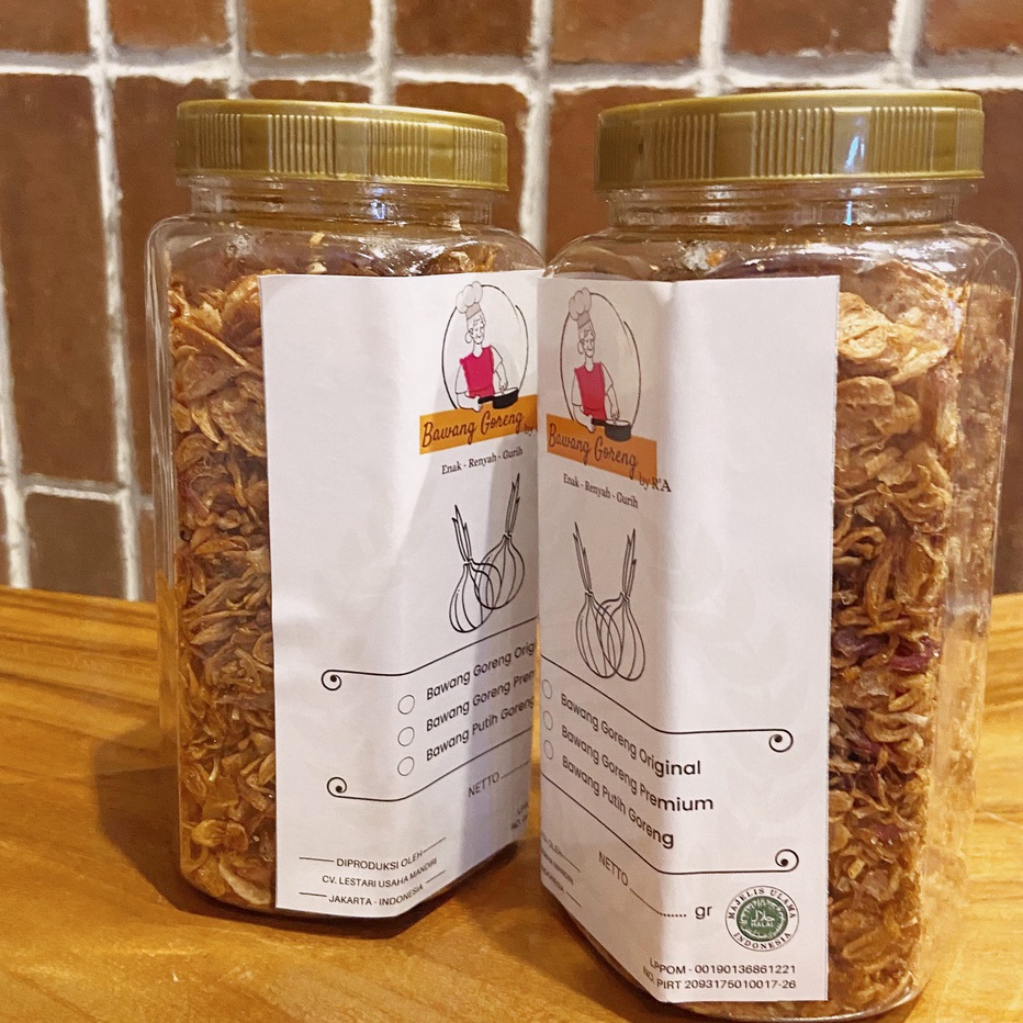 

Bawang Goreng Asli Brebes 200gr
