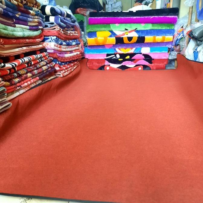 Sale 6.6 Karpet Lesehan Karpet Bale Saung Karpet Polos 2X3M Murah