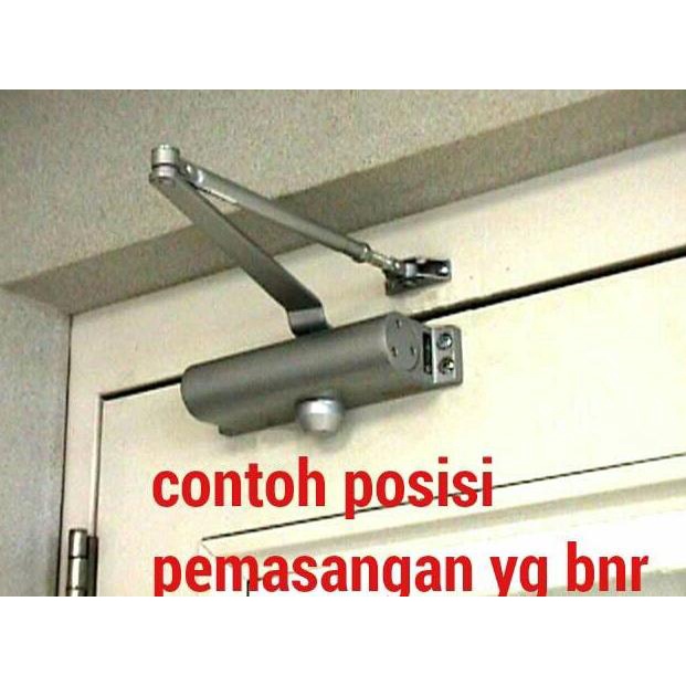 TERBARU  DOOR CLOSER pintu otomatis Gerber A062 silver PALING DICARI