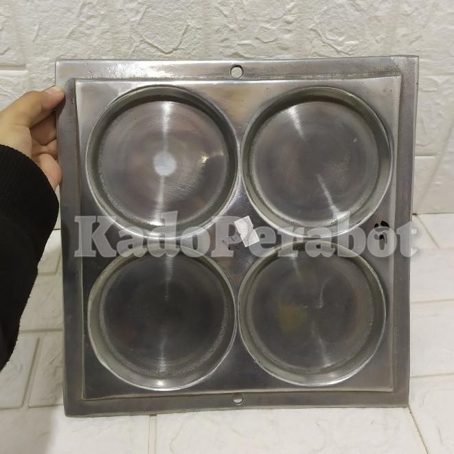 Terlaris Loyang Martabak Mini 4 Lubang - Cetakan Martabak Mini - Kuali Martabak