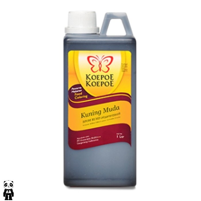 

Terlaris Colourfood Koepoe Koepoe Pewarna Kuning Muda 1 Liter Light Yellow Food Coloring