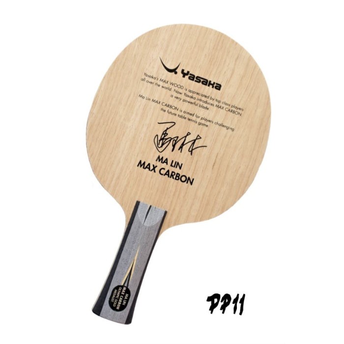 Terlaris Yasaka Ma Lin Malin Max Carbon - Blade Bat Bet Tenis Meja Pingpong