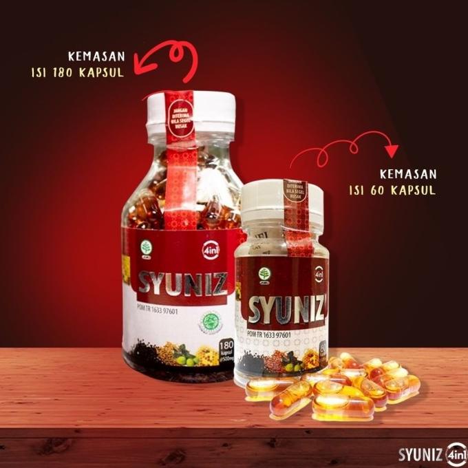 >*>*>*>*] [180kp] syuniz 4in1 jinten zaitun hulbah propolis 180 kapsul