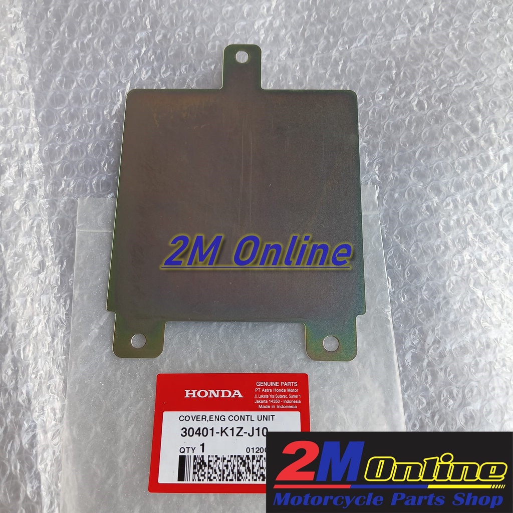 30401K1ZJ10 Plat Cover ECU PCX 160 Ori AHM