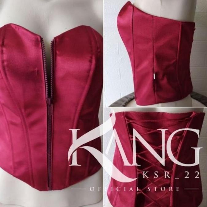 SD kamisol SLETING DEPAN/busui / daleman kebaya / longtorso /bustier