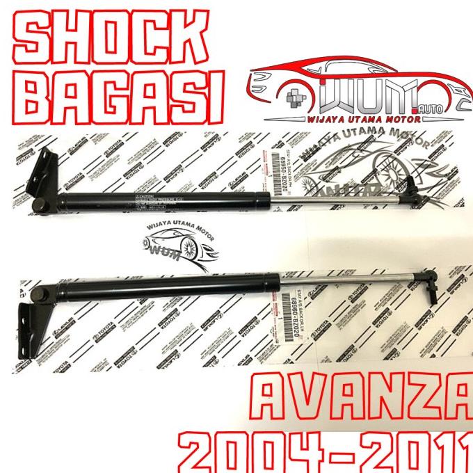 SHOCK BAGASI-SOK PINTU BELAKANG-HIDROLIK BAGASI AVANZA/XENIA