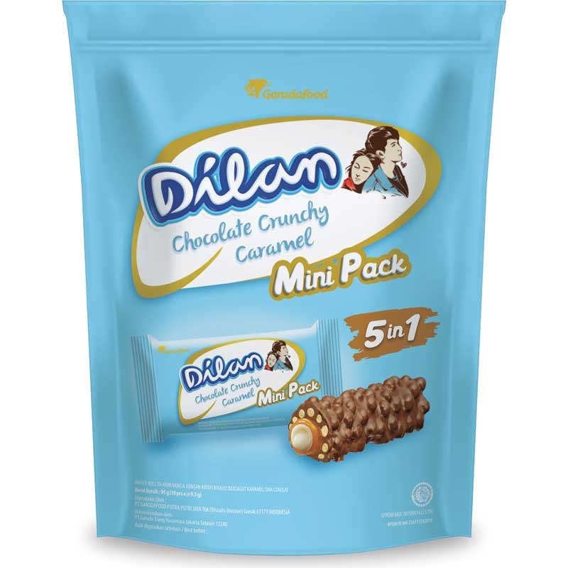 

Dilan Chocolate Crunchy Caramel Mini Pack 95 g