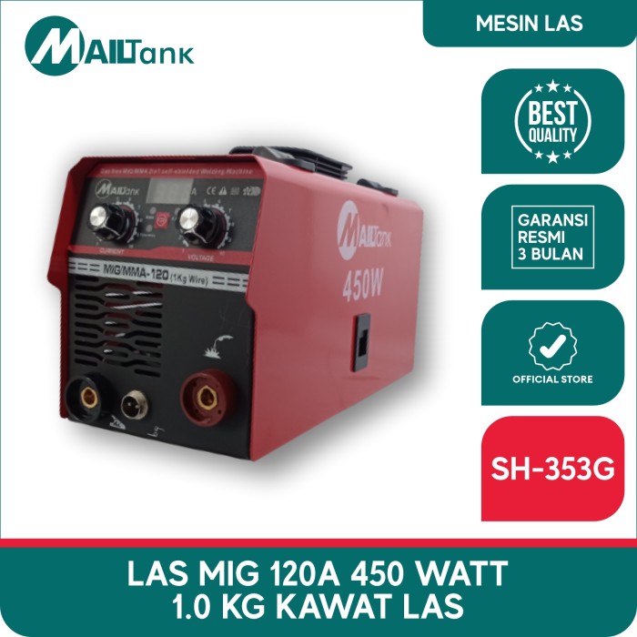 Terlaris Mesin Las Mig Mailtank Mesin Las Mig Mailtank Sh353G Mig120 450 Watt