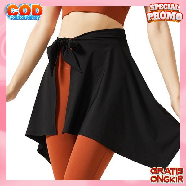 Jelana Tok Bersepeda Standar Leging Rok Super Kece Skirt Pan Sport Jogging Celana Senam Aerobic Legg