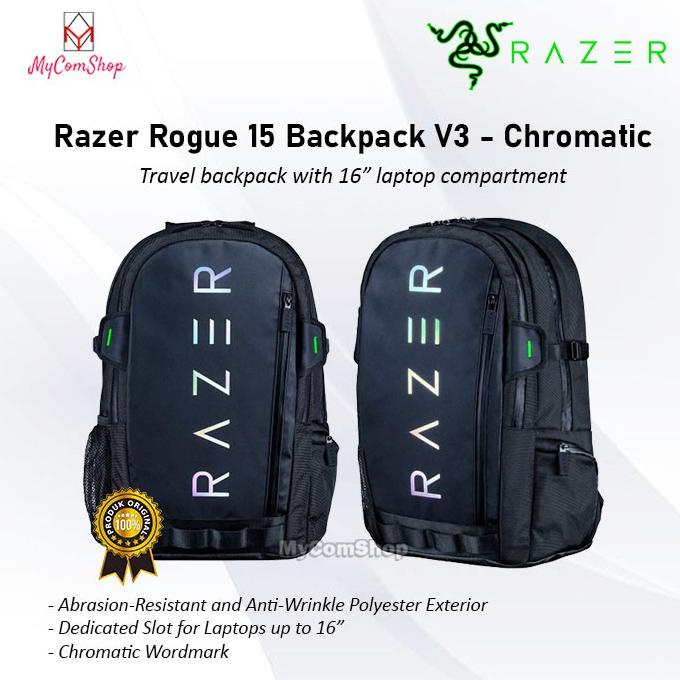 TAS RAZER ROGUE 15 BACKPACK V3 - CHROMATIC