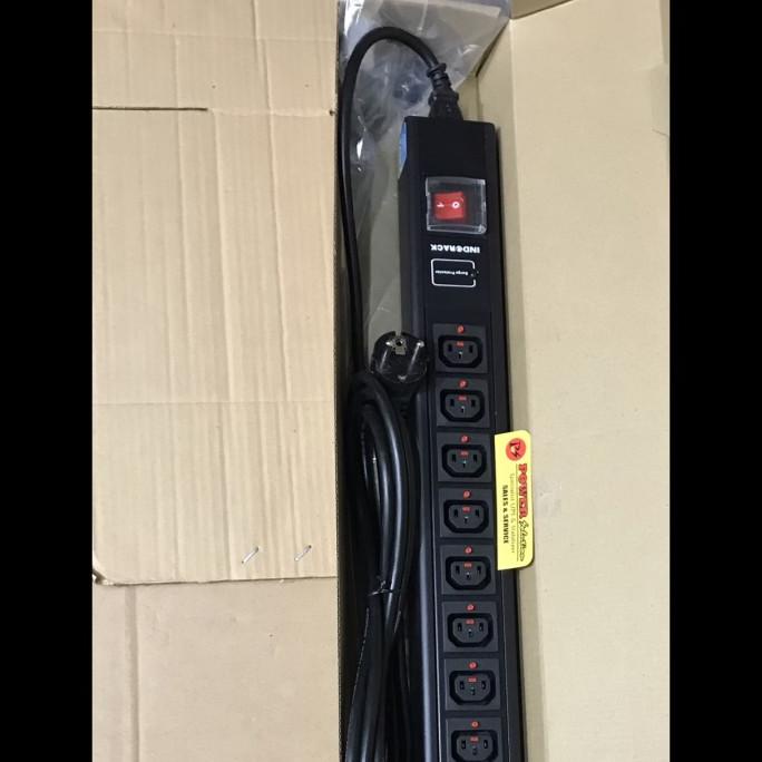 Indorack Power Distribution Unit 8 Outlet Socket IEC 320 C14- C13 EU