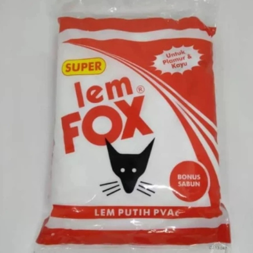 

66 Lem PVAC / Lem Kayu Fox Merah 700gr 3979