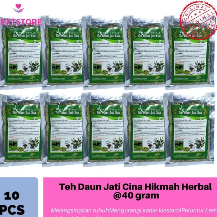 

Ready Stock 10 pcs teh daun jati cina curah hikmah ☍✭✽