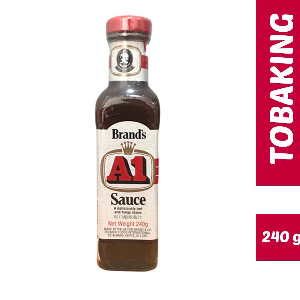 

Terkini A1 Sauce Steak 240 gr Brown Saos Saus 8CM