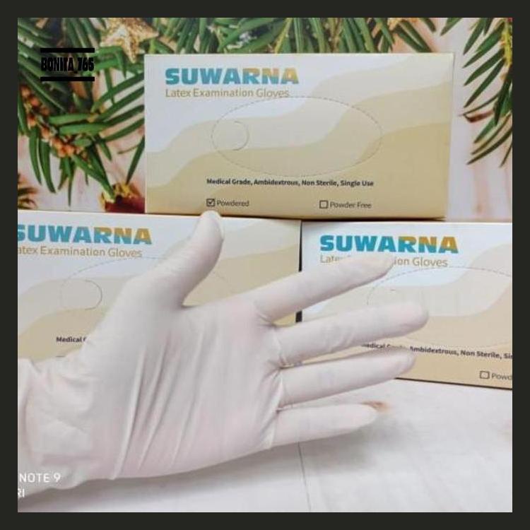 Sarung tangan latex suwarna - mirip sensi gloves - Handscoon Bonita_765