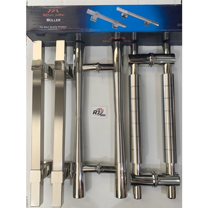 Pull Handle Tarikan Pintu Kupu Tarung Stainless Muller 60Cm 600 Mm 24" Maryanticollection