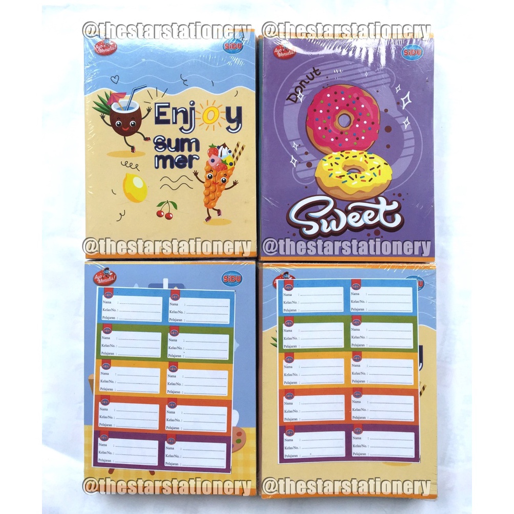 

0IJ Buku Tulis Sidu 38 Lembar ( 1 Pack isi 10 Pcs) 5695