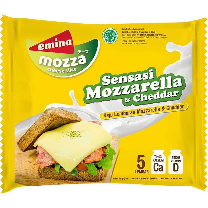 

emina Slice Cheese Mozza 5 x 15 g