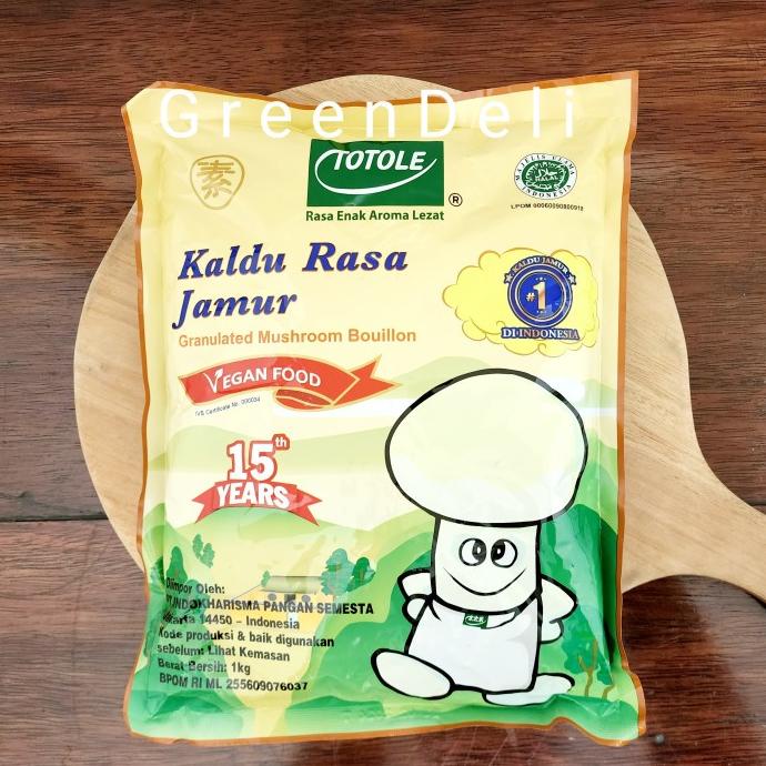 

Kaldu Jamur Totole / Mushroom Seasoning Vegan Food 1 KG