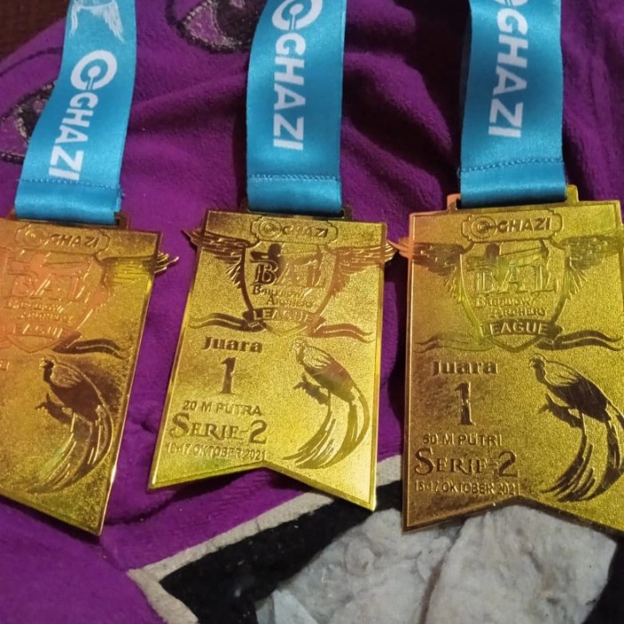 Best Seller Medali Finisher Panahan Hori 75