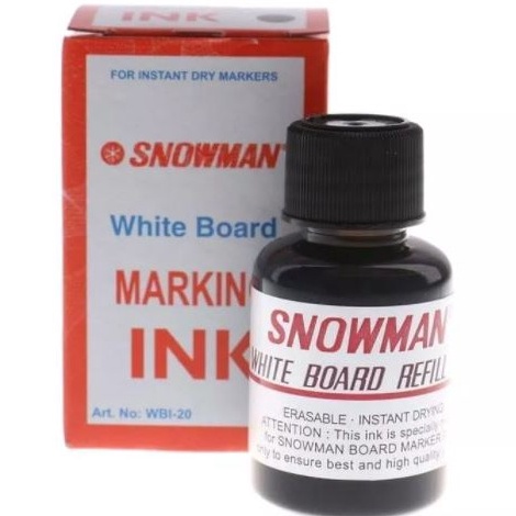 

✰Terlaris❆ 0VRDC REFILL/ ISI ULANG TINTA WHITEBOARD SNOWMAN W43 ☈Best Seller