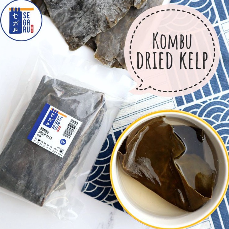 

✲Model Baru EKZM9 Kombu / Konbu / Dried Kelp Dashi / Rumput Laut Kering 50 gr W44 ✼Ready Stock