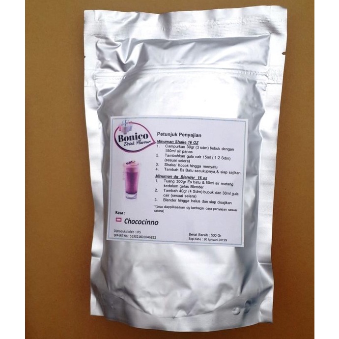 

BONICO CHOCOCINNO powder 500gr Bubuk minuman kopi CHOCOCINO COCOCINO