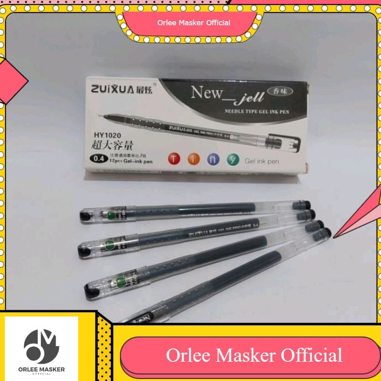 

☈Sale➨ TGQSP PULPEN NEW GEL ZUIXUA/ merk orlee 1 pak (isi 12pcs) R82 ≛Harga Termurah