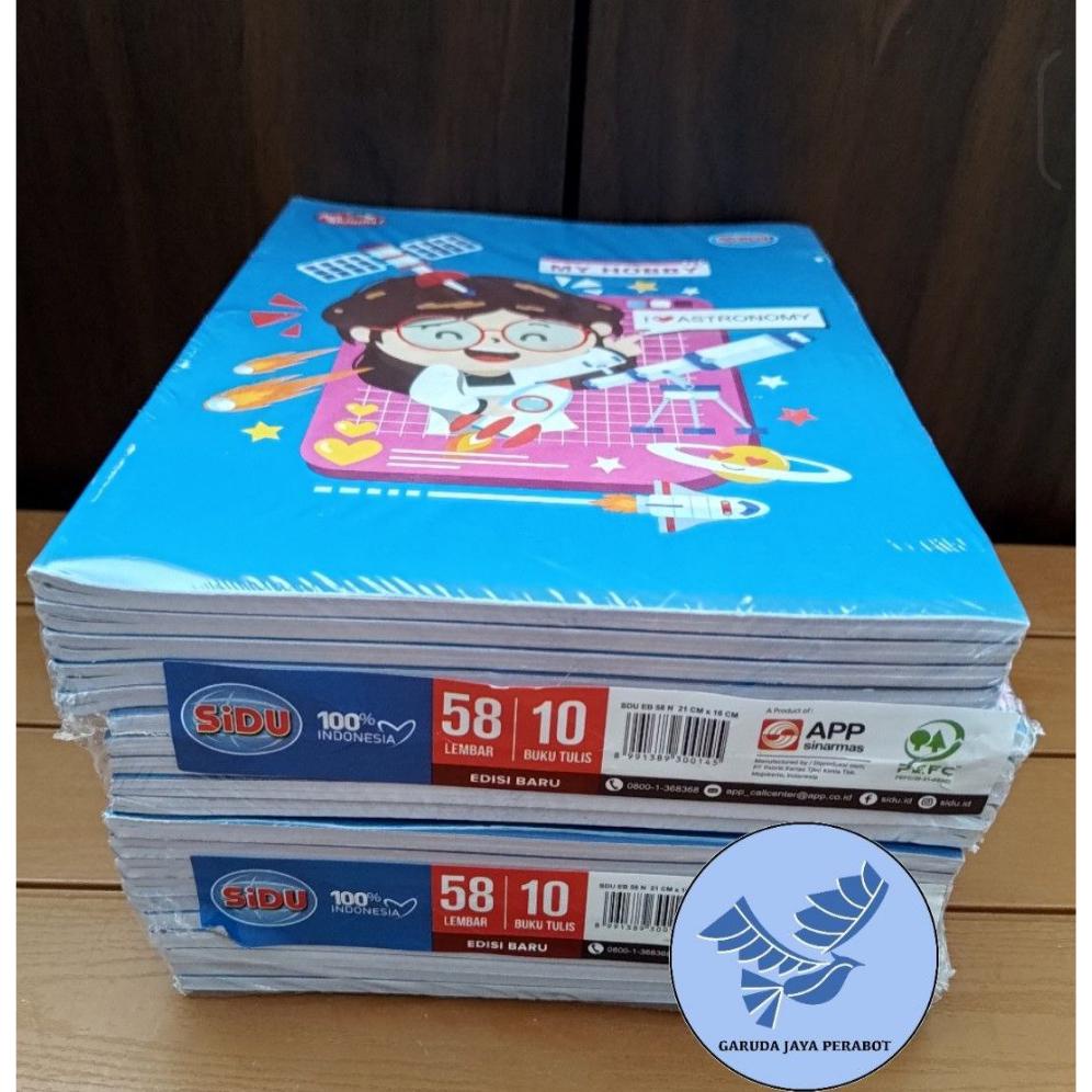 

8.8 (1Pak) Buku Tulis Sidu 58 Lembar Grosir !!