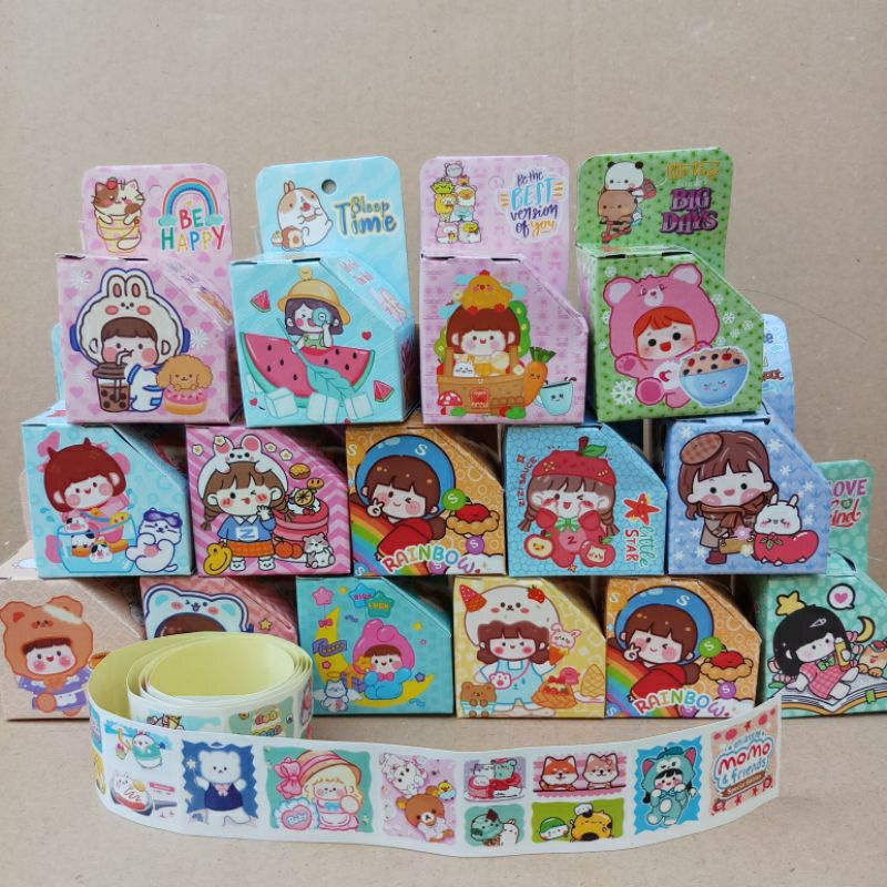 

Rolling Stiker Karakter Momo Korea / Sticker Momo