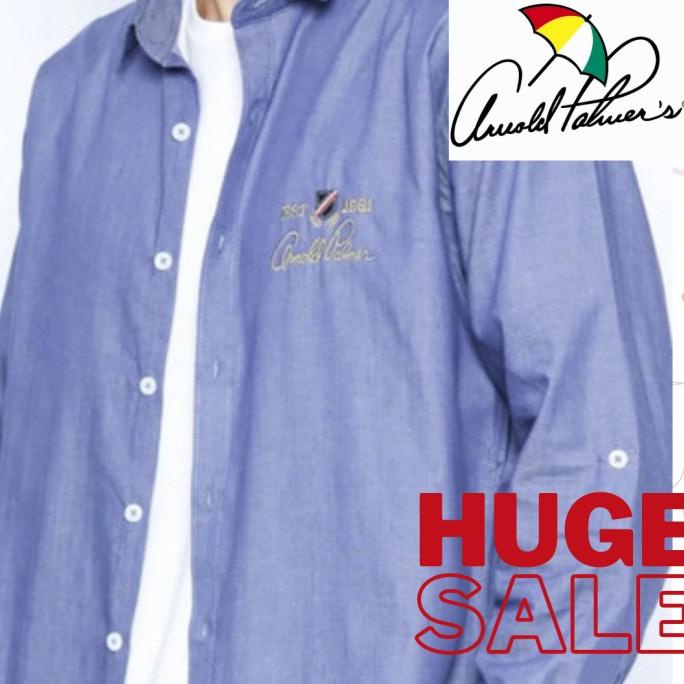 Promo Kemeja Arnold Palmer Pria Lengan Panjang P-Zlbf02 Lapakjeremycostela