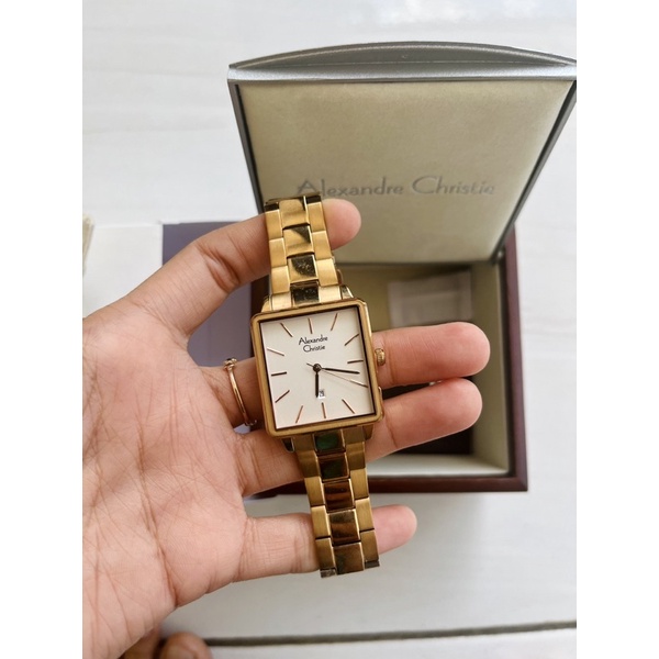 Preloved Alexandre Christie Jam Tangan Wanita (Original Second)