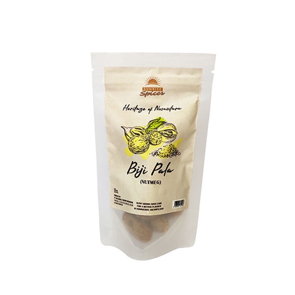 

SUNRISE SPICES BIJI PALA PACK 80 GR