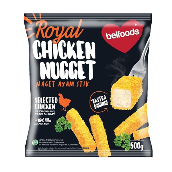 

BELFOODS ROYAL CHICKEN STICK 500 GR