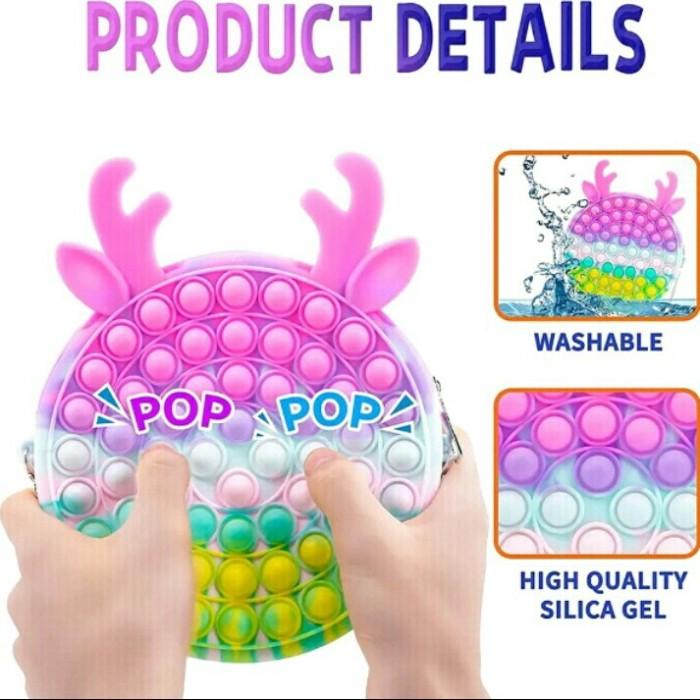 Tas Pop It Tas Anak Tas Selempang Pop It Uk Besar Tas Import