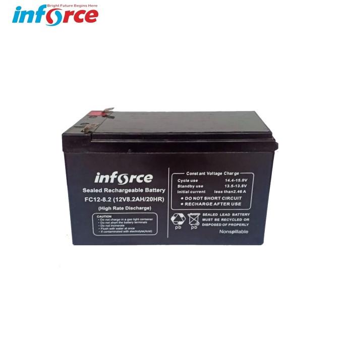 BATERAI UPS INFORCE BATTERY 12 V / 8.0 AH 12V/ 8 AH 8.2 AH